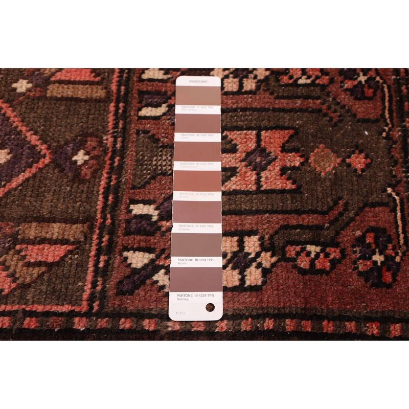 ECARPETGALLERY Hand-knotted Kayseri Vintage Brown Wool Rug - 6'5 x 9'8