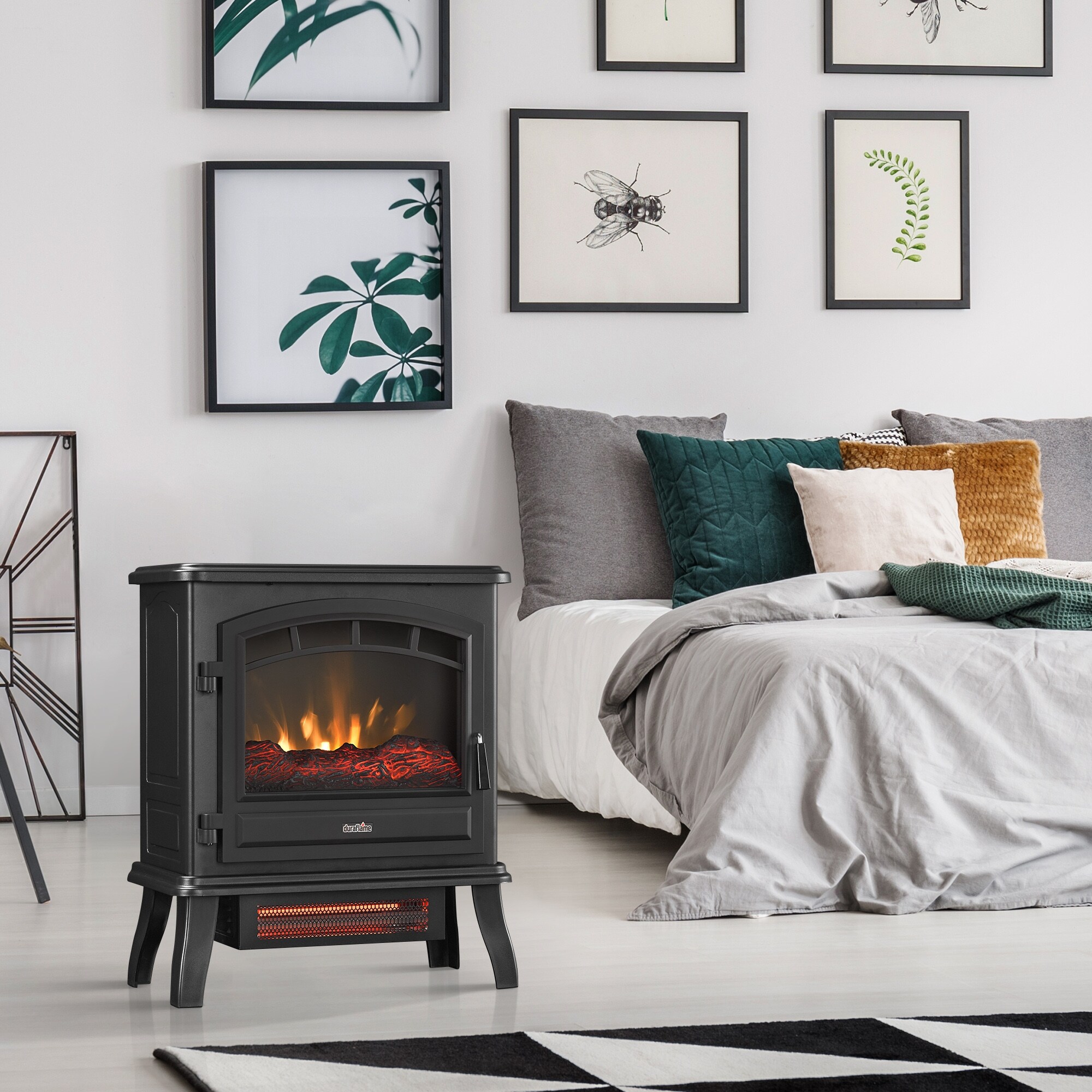 Duraflame® Infrared Quartz Electric Fireplace Stove Heater