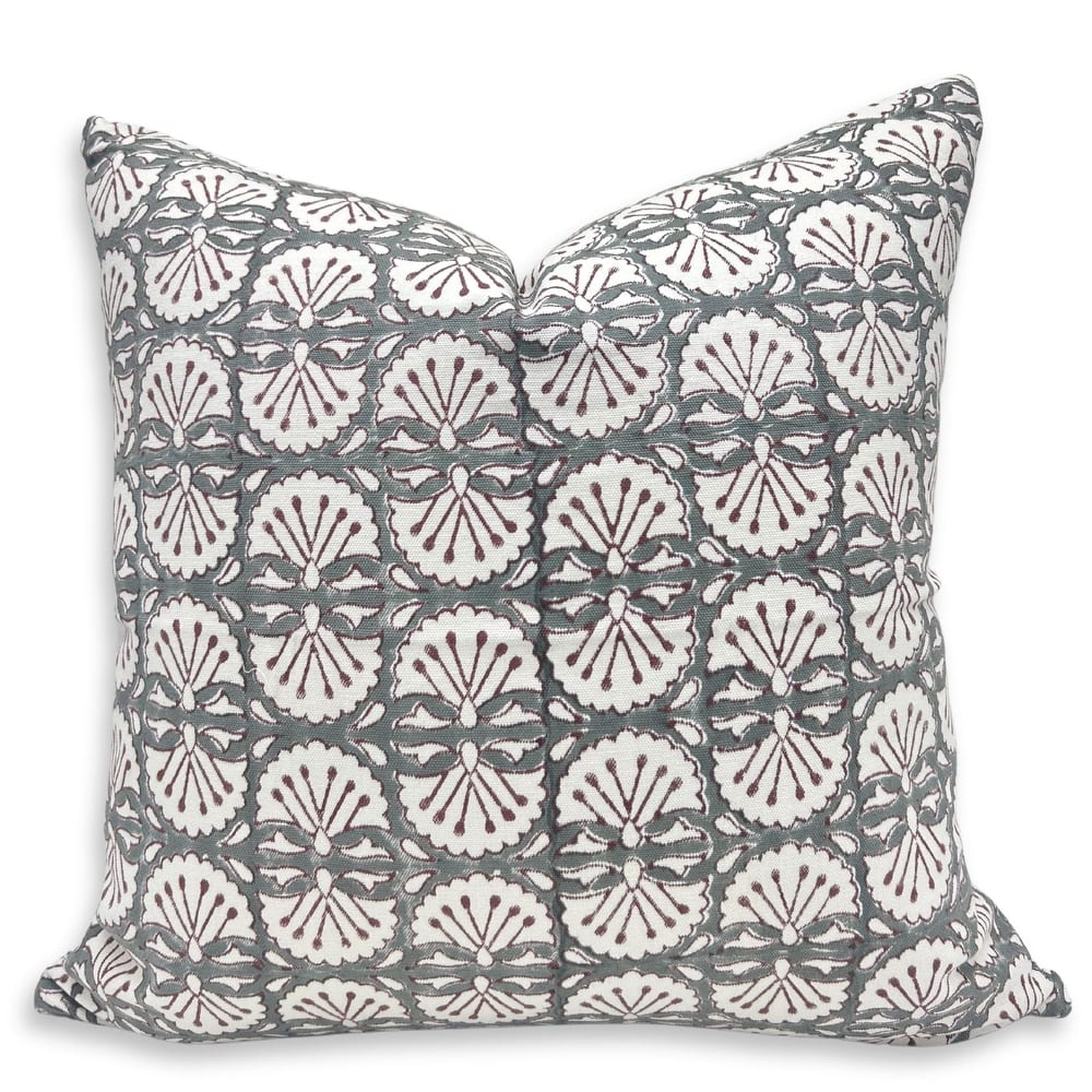 Fabdivine Fall Decorative Cotton Handmade Block Print Cushion Case