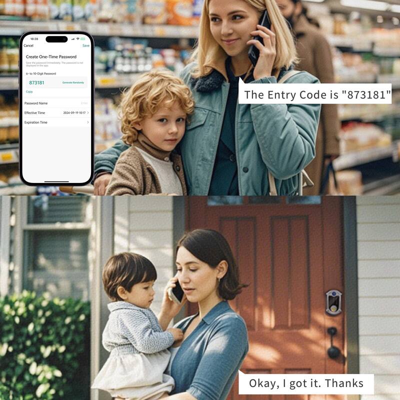 Smart Lock with Bluetooth, Fingerprint and Auto-Lock