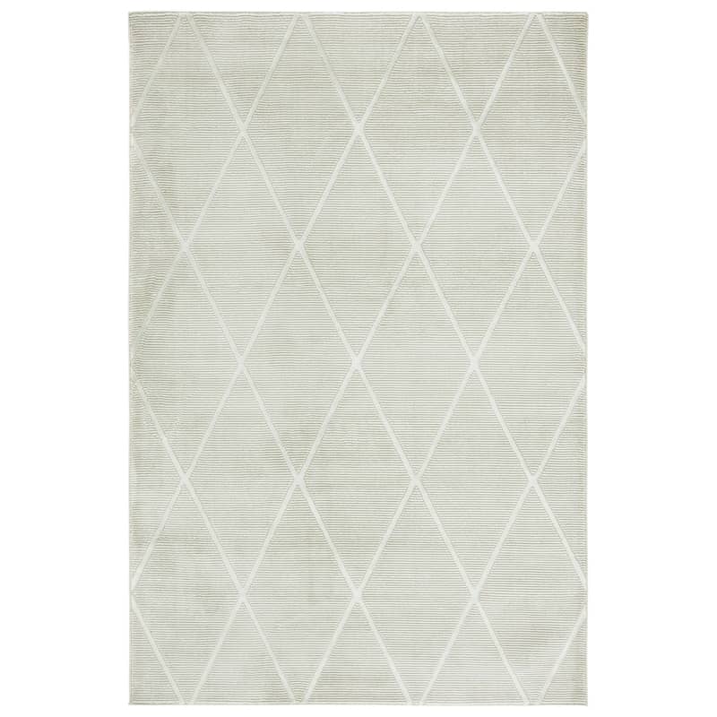 SAFAVIEH Revive Aura Trellis Rug - 6'7" x 9' - Sage