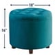 preview thumbnail 31 of 80, Donovan Tufted Round Storage Ottoman