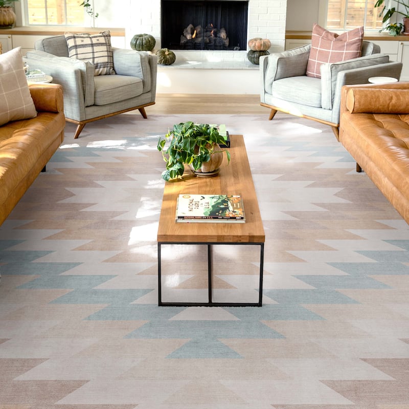 Well Woven Apollo Albuquerque Southwestern Machine Washable Area Rug