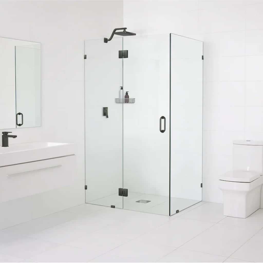 Glass Warehouse Frameless 90-degree Shower Enclosure