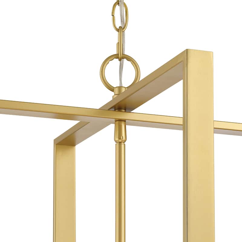 Acroma 4-light Modern Geometric Lantern Chandelier