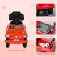 preview thumbnail 3 of 9, Kids Ride on Push Car, SUV Style Toddler Car with Horn, Music, Working Lights, and Hidden Storage for 18-36 Months - Red