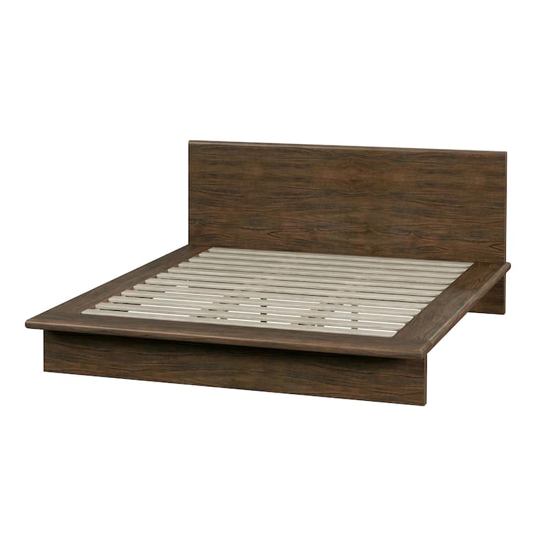 Halmstad Wood Platform Bed
