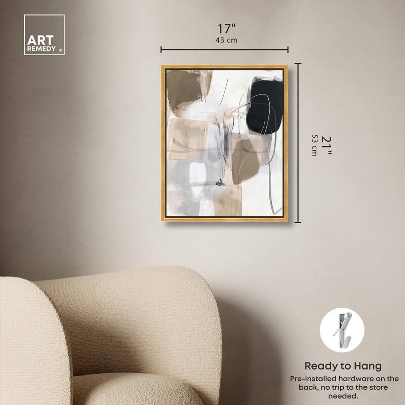Contemporary Canvas I Canvas by Art Remedy
