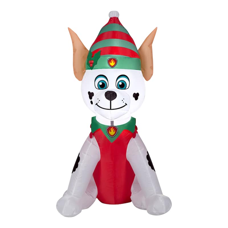 National Tree Company 3.5 ft. Inflatable Elf Paw Patrol Marshall Dalmatian - 3.5 ft