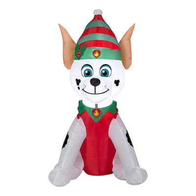 National Tree Company 3.5 ft. Inflatable Elf Paw Patrol Marshall Dalmatian - 3.5 ft