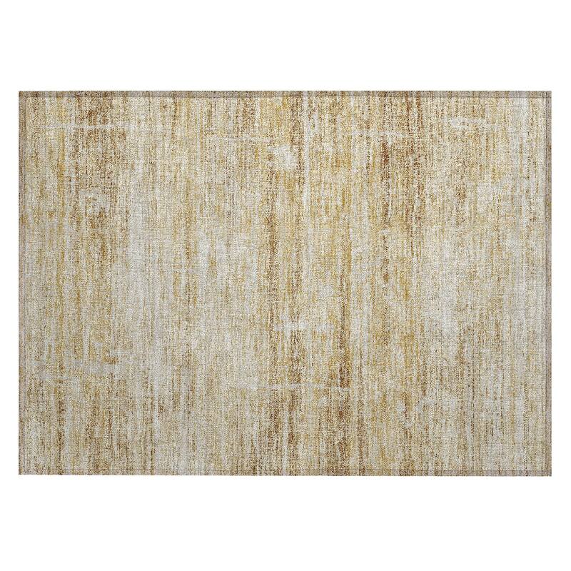 Machine Washable Indoor/ Outdoor Chantille Solid Ombre Rug