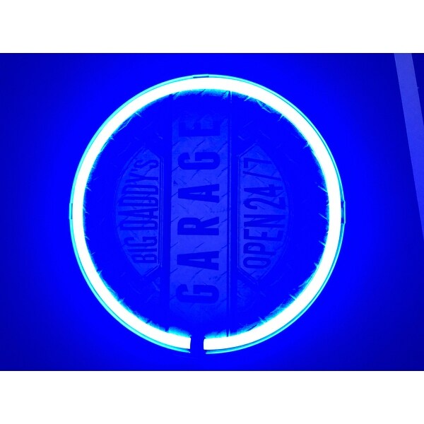 Vintage LED \u2022 Neon Light Bottle Cap Advertising Sign \u2022 BAR Pub Restaurant Cafe \u2022 Wall Decoration 30CM
