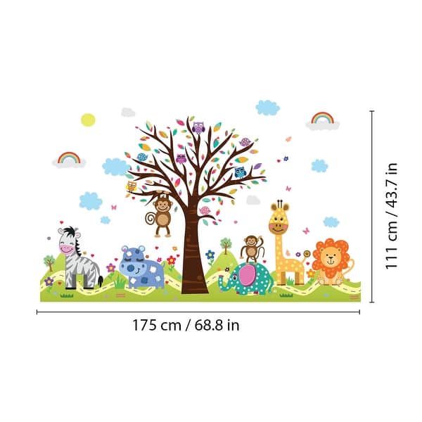Walplus Happy London Zon Hills Kids Wall Sticker Nursery Decor Decal