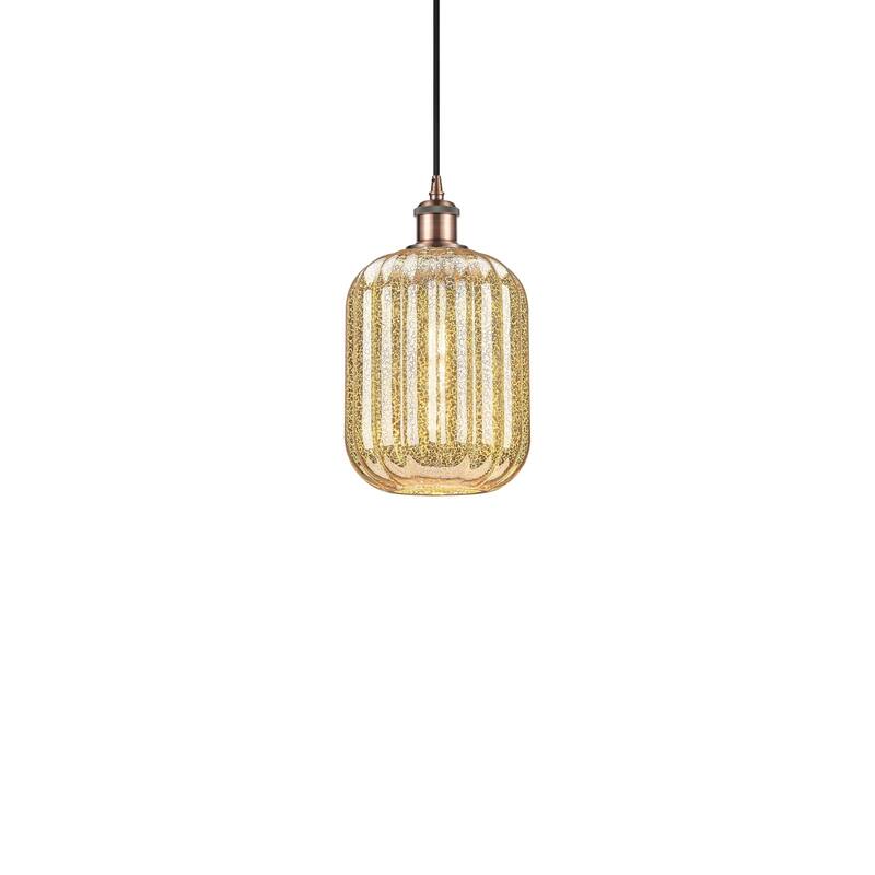 Innovations Lighting 516-1P-12-7 Preston Pendant Preston 7" Wide Mini - Antique Copper / Mercury