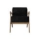 preview thumbnail 45 of 47, CraftPorch Chic Modern Velvet Upholstered Chair Black
