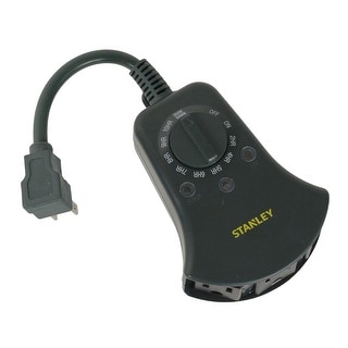 Stanley 3-Outlet Lighttimer Select Trio Light Sensing Countdown Electrical Timer - N/A - Bed Bath & Beyond