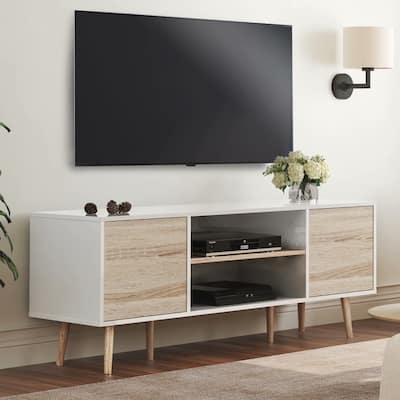 Mid Century Modern TV Stand for 32"-60" TVs - 42 inches
