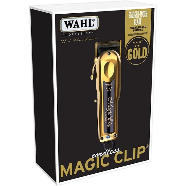 Wahl Professional Barber Combo Gold Set: 5-Star Magic Clip Wahl Professional Barber Combo Gold Set: 5-Star Magic Clip