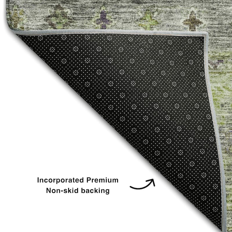 Premium Washable Super Soft Tribal Global Mayfield Rug
