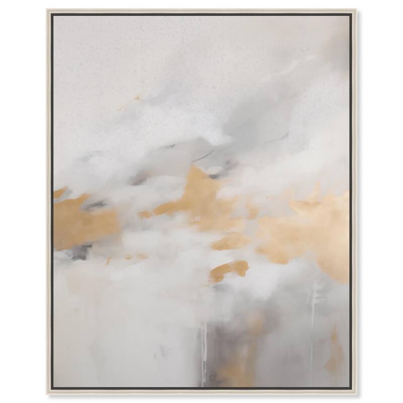 Mellowed Mist II Canvas by Art Remedy - Silver - 16" x 20"