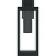 preview thumbnail 2 of 3, Earth Black LED Outdoor Wall Lantern from the Westover Collection