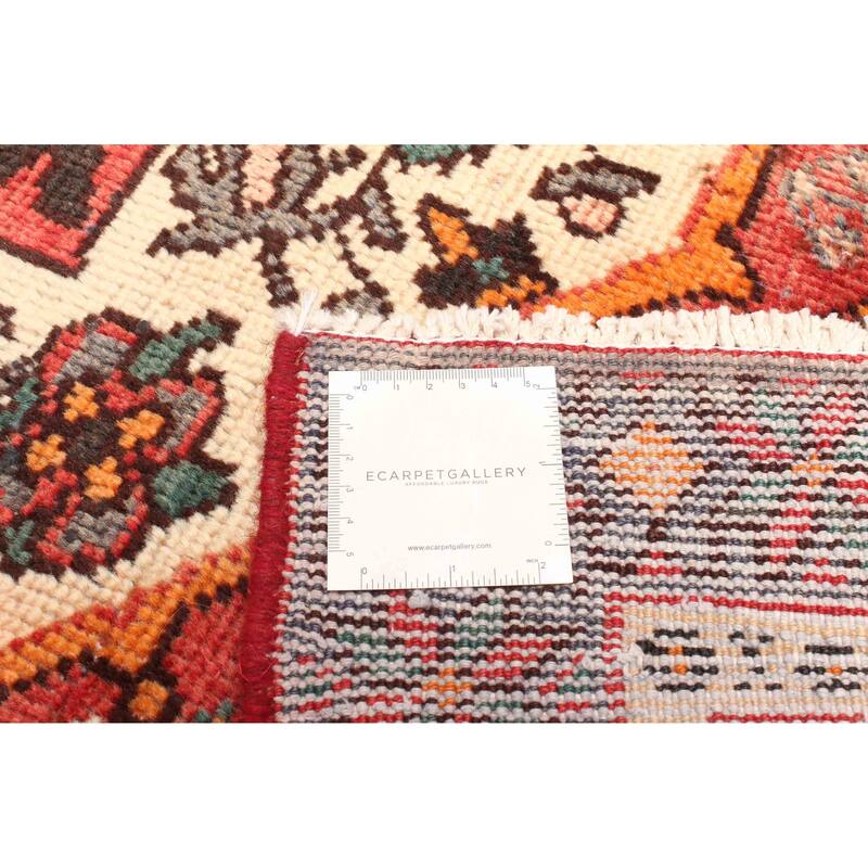 ECARPETGALLERY Hand-knotted Anadol Red Wool Rug - 4'2 x 6'5