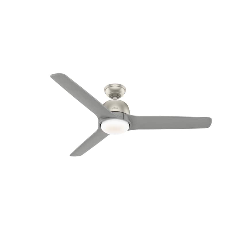 Hunter 54" Norden Ceiling Fan with LED Light Kit and Handheld Remote - Transitional, Modern, Contemporary