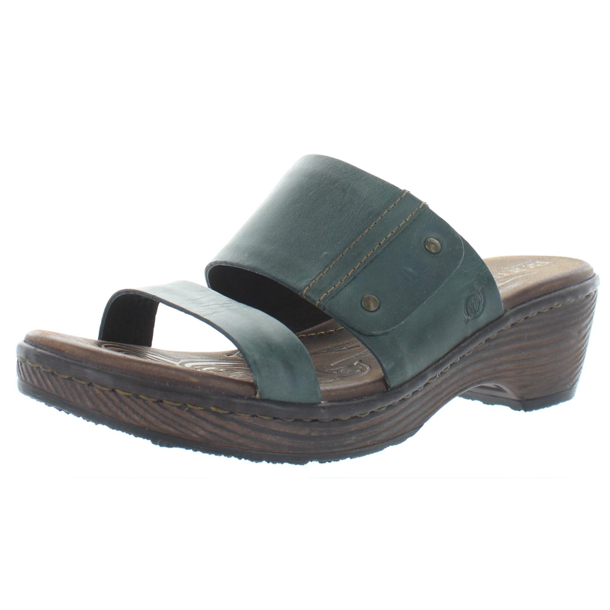 born blue sandals