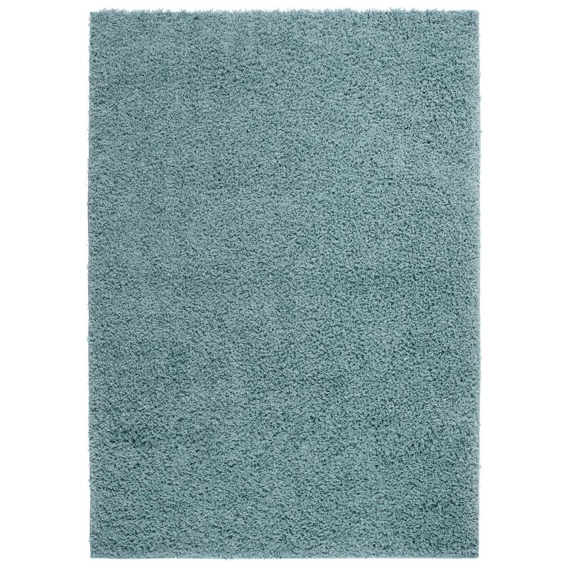 World Rug Gallery Contemporary Solid Cozy Plush Shag Area Rug