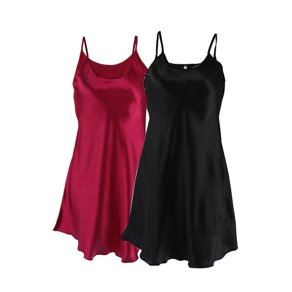 black nightgown dress