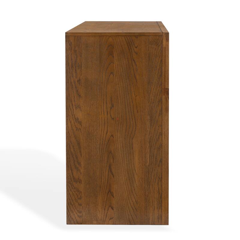 SAFAVIEH Couture Darnell Wood 3-Drawer Sideboard - 74"W x 19"D x 36"H