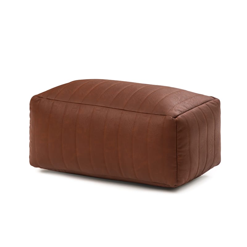 Jani Footrest Bench Ottoman Pouf - Handcrafted for Seating, Footrest, Home Decor for Living Room, Bedroom Pouf