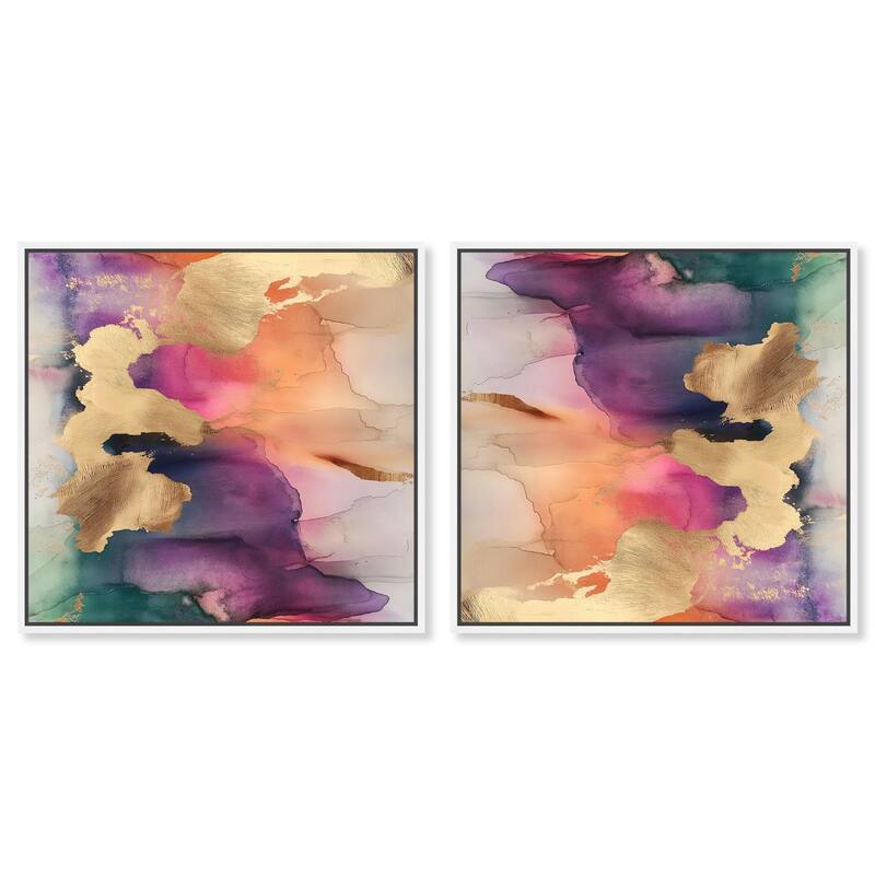 Quiet Tiger Canvas by Art Remedy - 20" x 24" - Silver