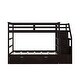 preview thumbnail 21 of 53, Twin-Over-Twin Bunk Bed with Twin Size Trundle and 3 Storage Stairs