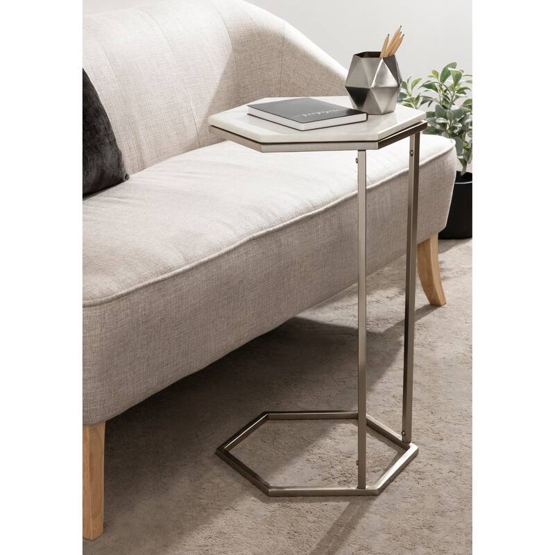 Kate and Laurel Trillion Metal Accent Table