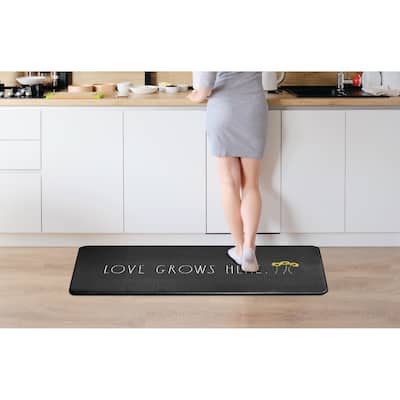 Rae Dunn Anti Fatigue Kitchen Mat - 20" x 39"