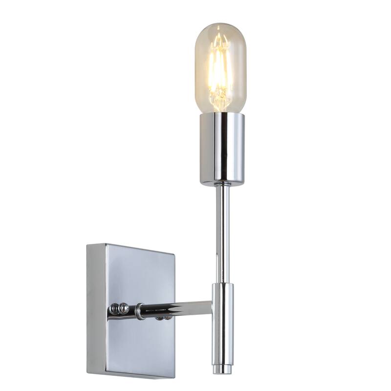 Cadence Metal LED Wall Sconce, Chrome by JONATHAN Y