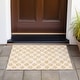 preview thumbnail 91 of 118, Machine Washable Indoor/ Outdoor Polka Dots Chantille Rug Peach - 1'8" x 2'6"
