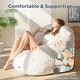 preview thumbnail 20 of 55, Giant Bean Bag Chair,Shell-Shaped Oversized Bean Bag Chair with Fille