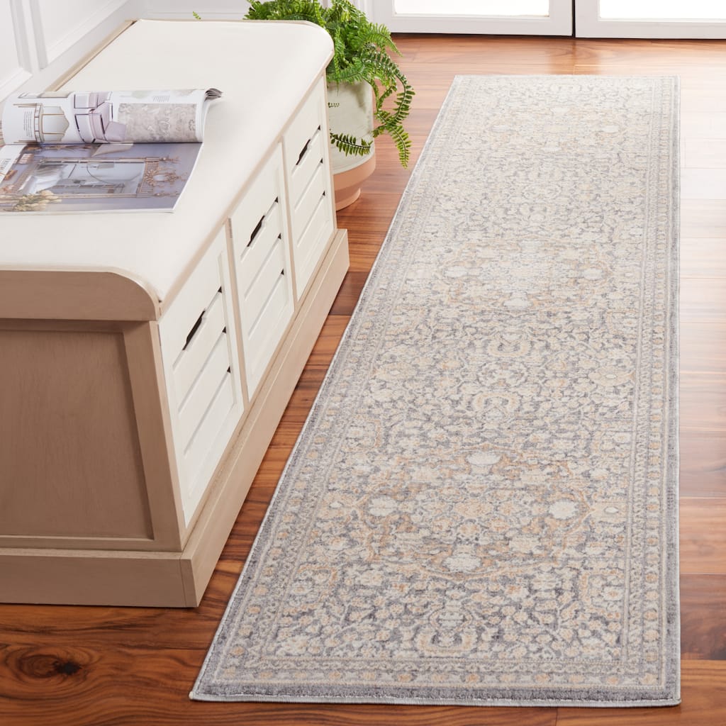 SAFAVIEH Harlow Slip Resistant Kandi Oriental Rug - 2' x 8' Runner