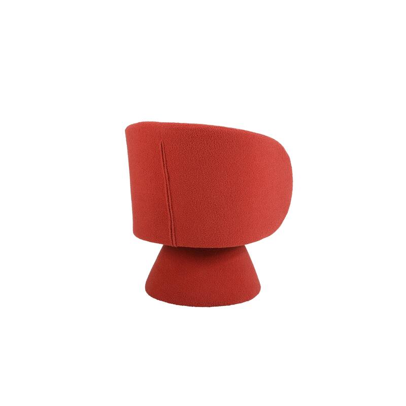 Modern 360 Degree Swivel Accent Chair Armchair, Comfy Velvet Barrel Chair for Living Room,Round Swivel Accent Chair Corner Chair