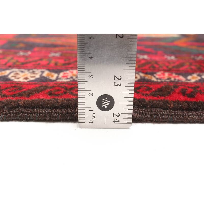 ECARPETGALLERY Hand-knotted Teimani Dark Navy Wool Rug - 2'9 x 4'11