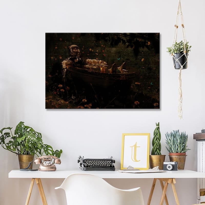 Overflow Print On Wood by Nicebleed - Multi-Color