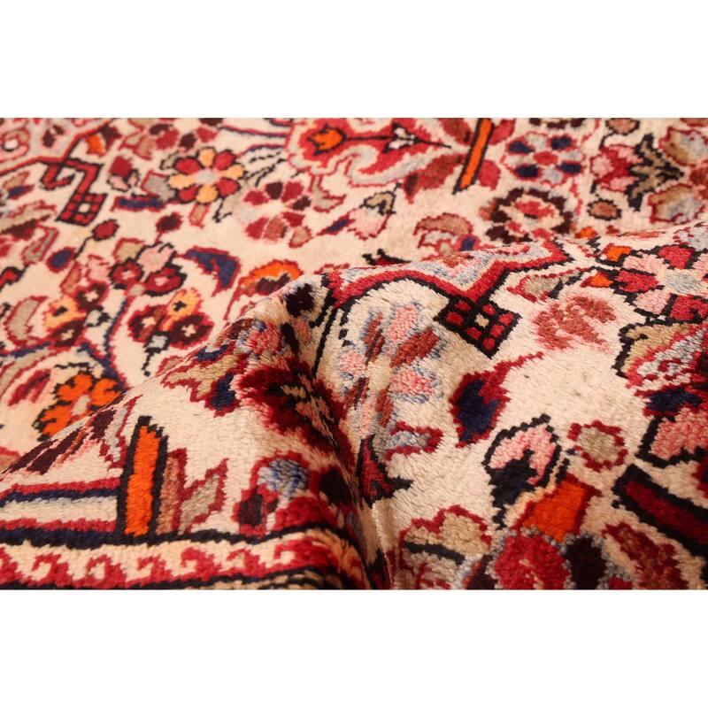 ECARPETGALLERY Hand-knotted Andelz Cream Wool Rug - 5'0 x 8'7