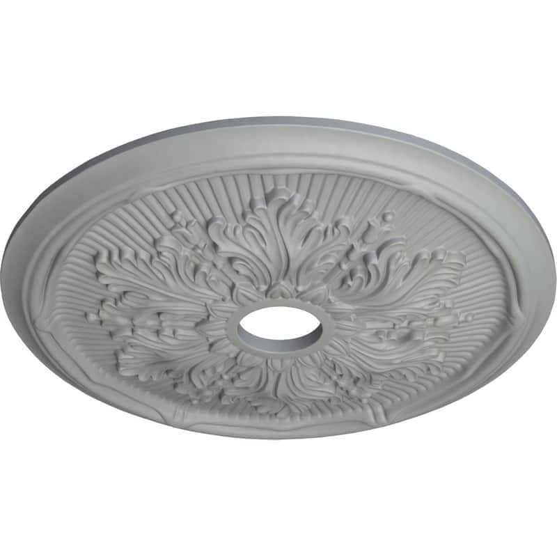 23 3/4"OD x 3 5/8"ID x 1 7/8"P Luton Leaf Ceiling Medallion