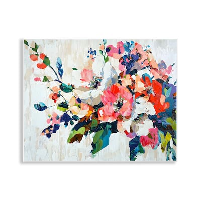Stupell Abstract Flower Blooming Branch Wall Plaque Art Design By Franklyn Gregory