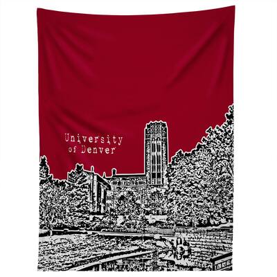 Deny Designs University Of Denver Red Tapestry (2 Size Options)