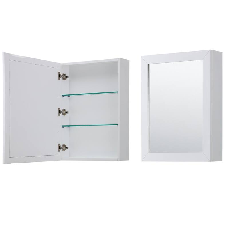 Daria 48 Inch Single Vanity, Cultured Marble Top, Medicine Cabinet