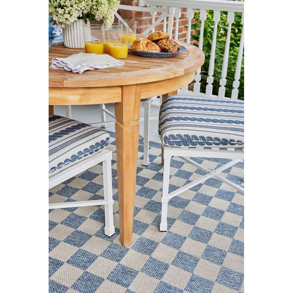 Erin Gates by Momeni Saybrook Check Area Rug