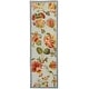 preview thumbnail 70 of 156, SAFAVIEH Handmade Chelsea Nataly French Country Floral Wool Rug 2'6" x 8' Runner - Light Blue - Runner